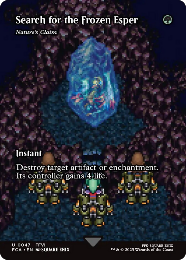 Search for the Frozen Esper - Nature's Claim (Showcase) [FINAL FANTASY : Through the Ages] | Shuffle n Cut Hobbies & Games
