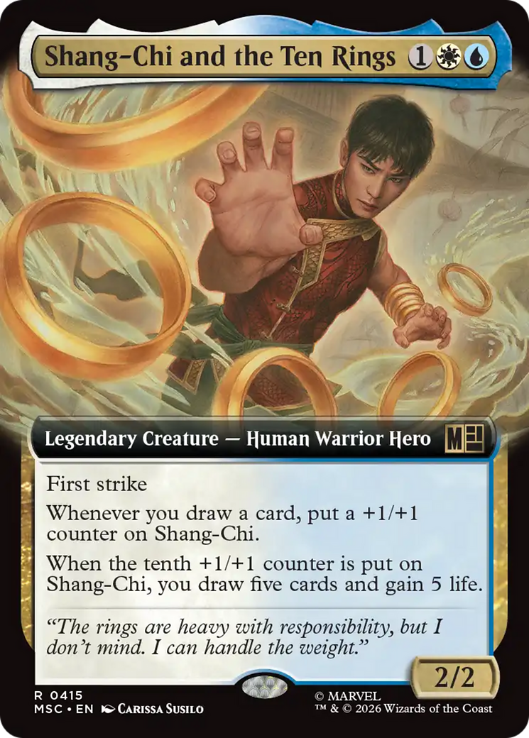 Shang-Chi and the Ten Rings (Extended Art) [Marvel Super Heroes Commander] | Shuffle n Cut Hobbies & Games