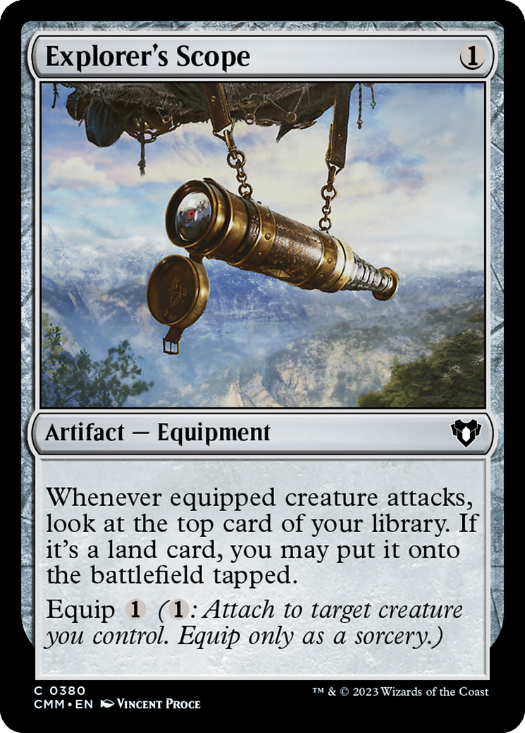 Explorer's Scope [Commander Masters] | Shuffle n Cut Hobbies & Games