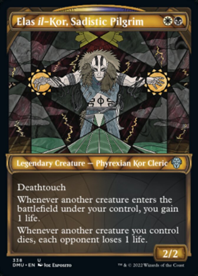 Elas il-Kor, Sadistic Pilgrim (Showcase Textured) [Dominaria United] | Shuffle n Cut Hobbies & Games