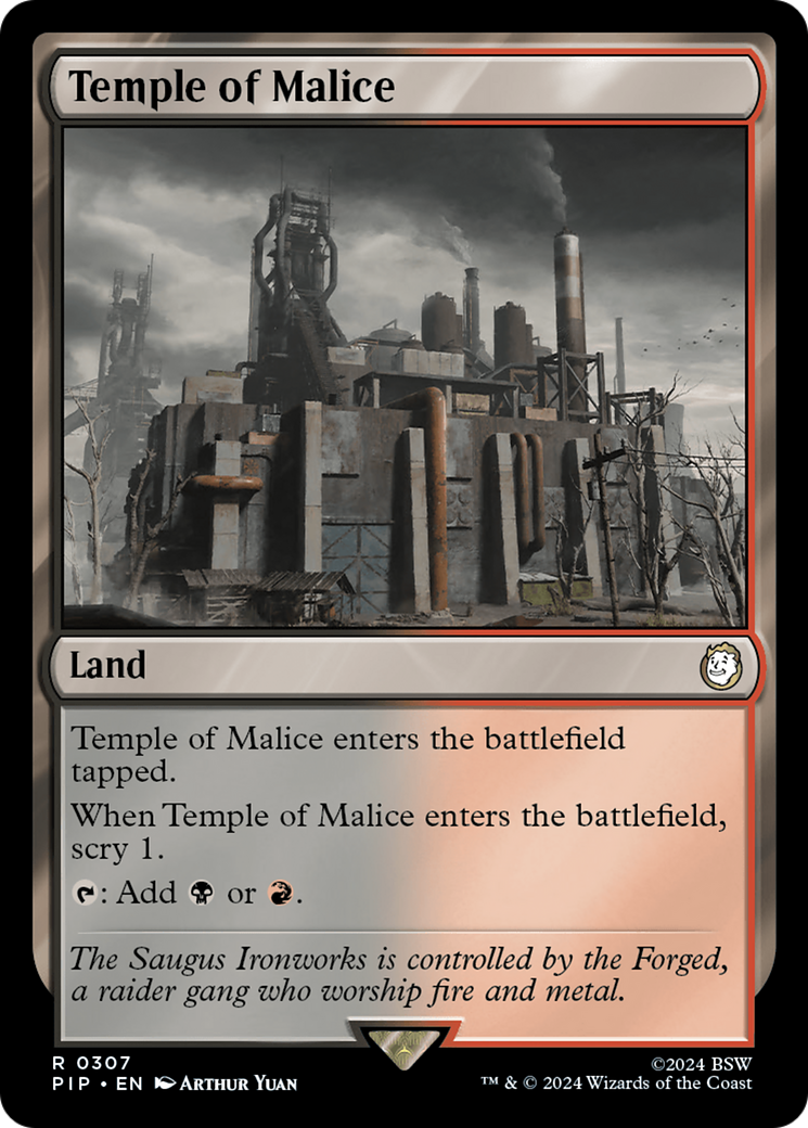Temple of Malice [Fallout] | Shuffle n Cut Hobbies & Games