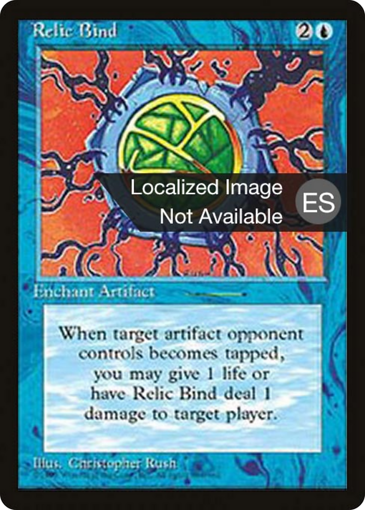 Relic Bind [Fourth Edition Foreign Black Border] | Shuffle n Cut Hobbies & Games