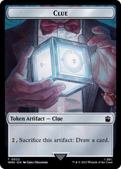 Horse // Clue (0022) Double-Sided Token [Doctor Who Tokens] | Shuffle n Cut Hobbies & Games