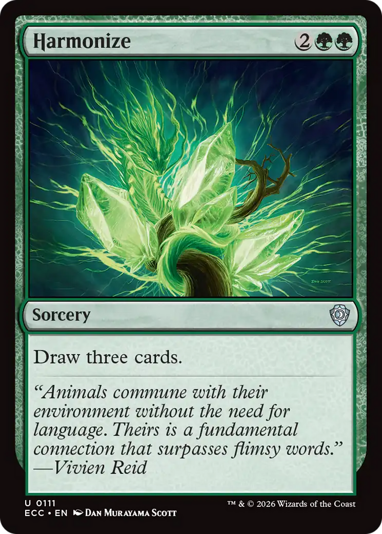 Harmonize [Lorwyn Eclipsed Commander] | Shuffle n Cut Hobbies & Games