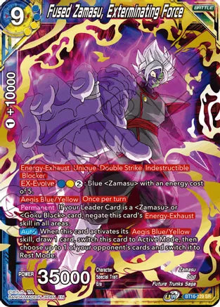 Fused Zamasu, Exterminating Force (BT16-129) [Realm of the Gods] | Shuffle n Cut Hobbies & Games