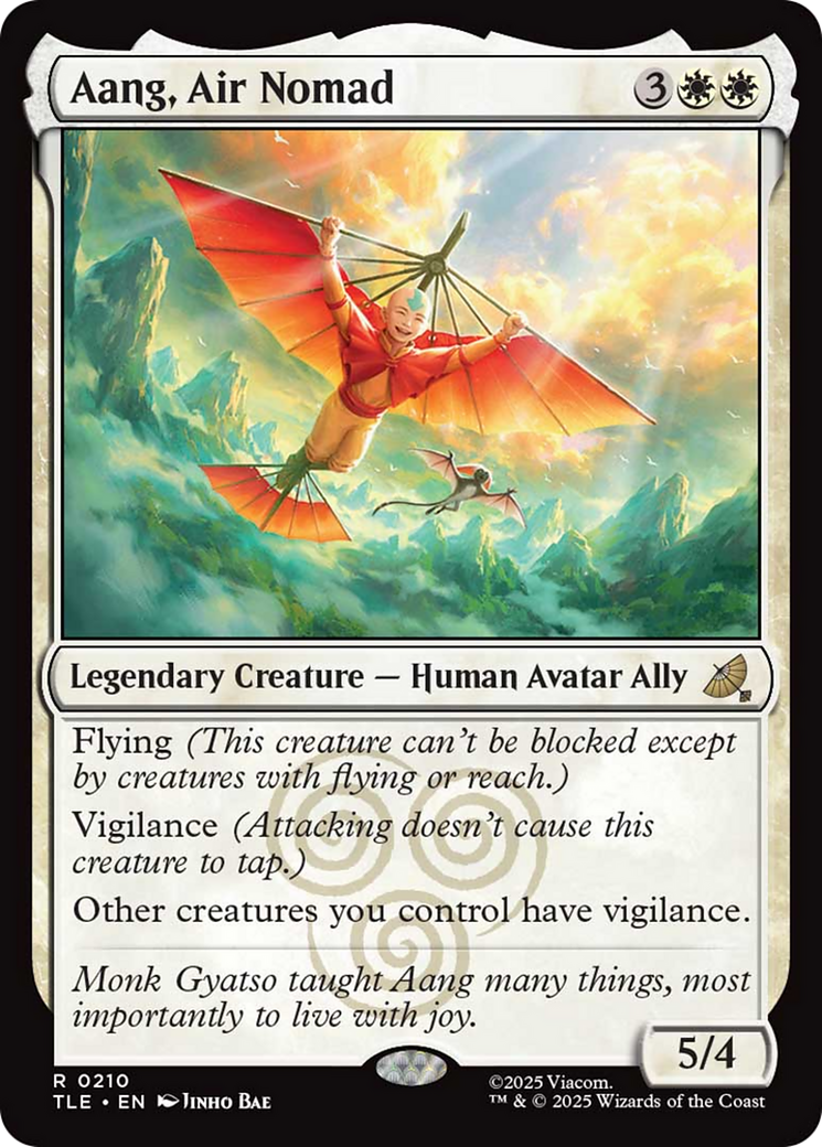 Aang, Air Nomad [Avatar: The Last Airbender: Eternal-Legal] | Shuffle n Cut Hobbies & Games
