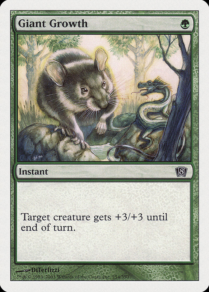 Giant Growth [Eighth Edition] | Shuffle n Cut Hobbies & Games