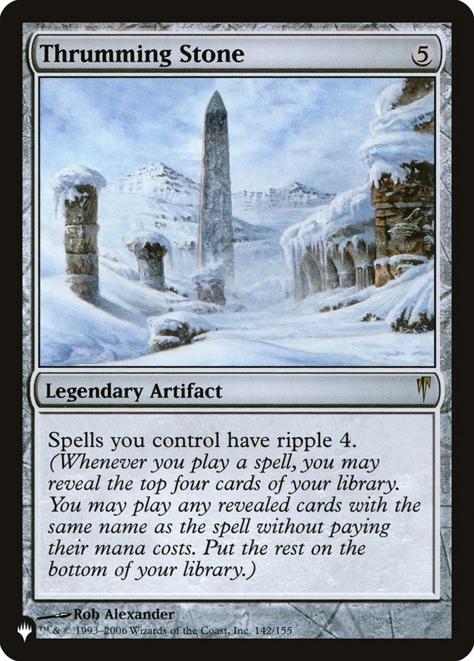Thrumming Stone [The List] | Shuffle n Cut Hobbies & Games