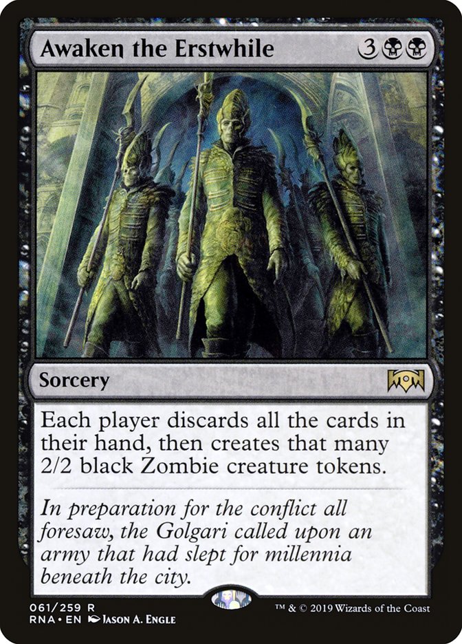 Awaken the Erstwhile [Ravnica Allegiance] | Shuffle n Cut Hobbies & Games