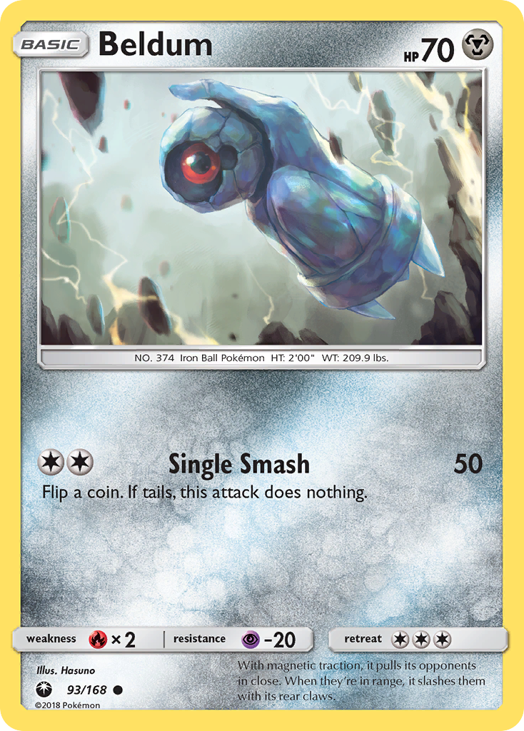 Beldum (93/168) [Sun & Moon: Celestial Storm] | Shuffle n Cut Hobbies & Games