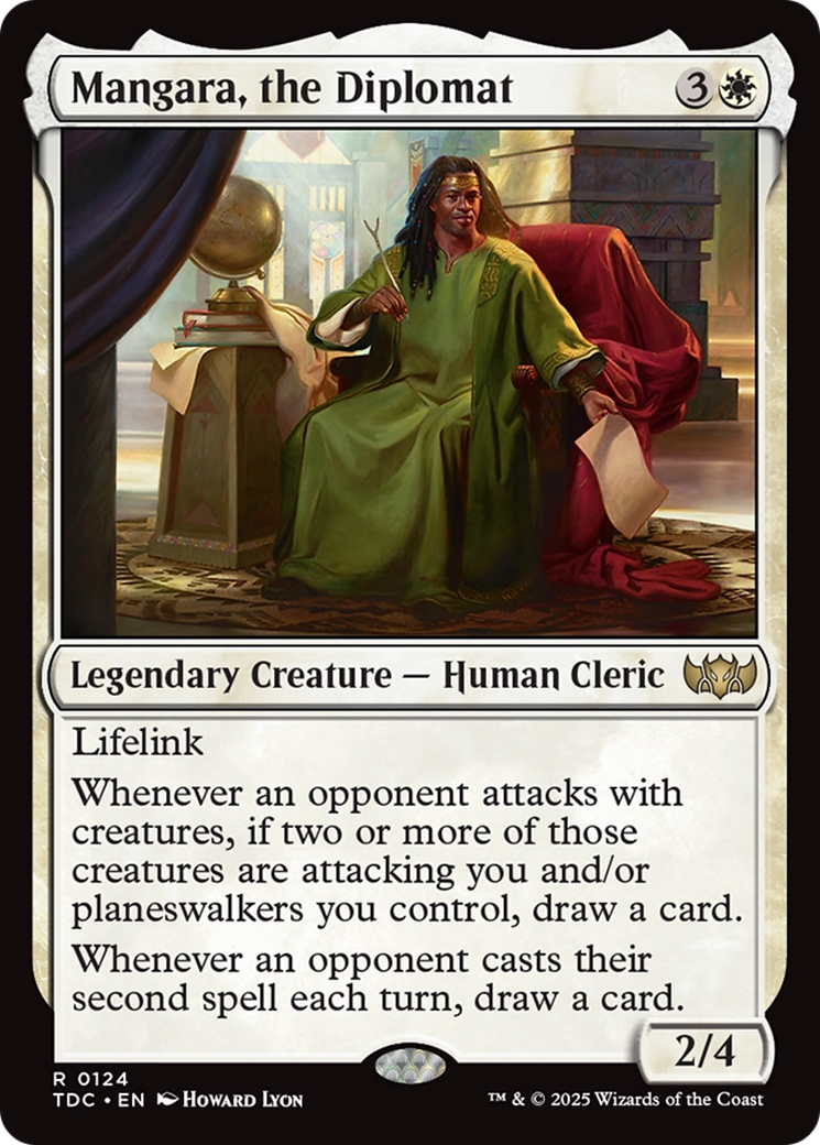 Mangara, the Diplomat [Tarkir: Dragonstorm Commander] | Shuffle n Cut Hobbies & Games
