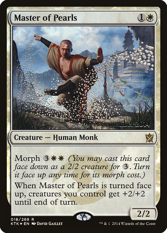 Master of Pearls [Khans of Tarkir Prerelease Promos] | Shuffle n Cut Hobbies & Games