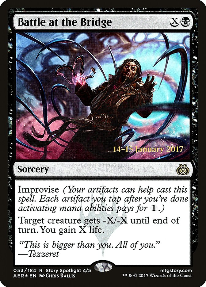 Battle at the Bridge [Aether Revolt Prerelease Promos] | Shuffle n Cut Hobbies & Games