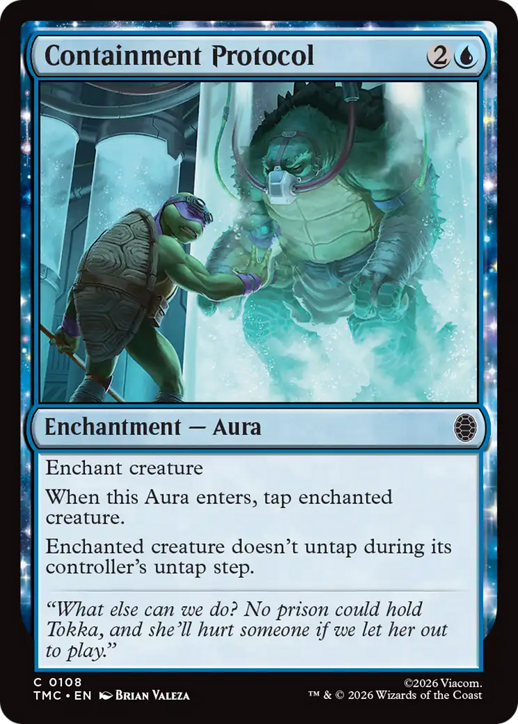 Containment Protocol [Teenage Mutant Ninja Turtles Commander] | Shuffle n Cut Hobbies & Games