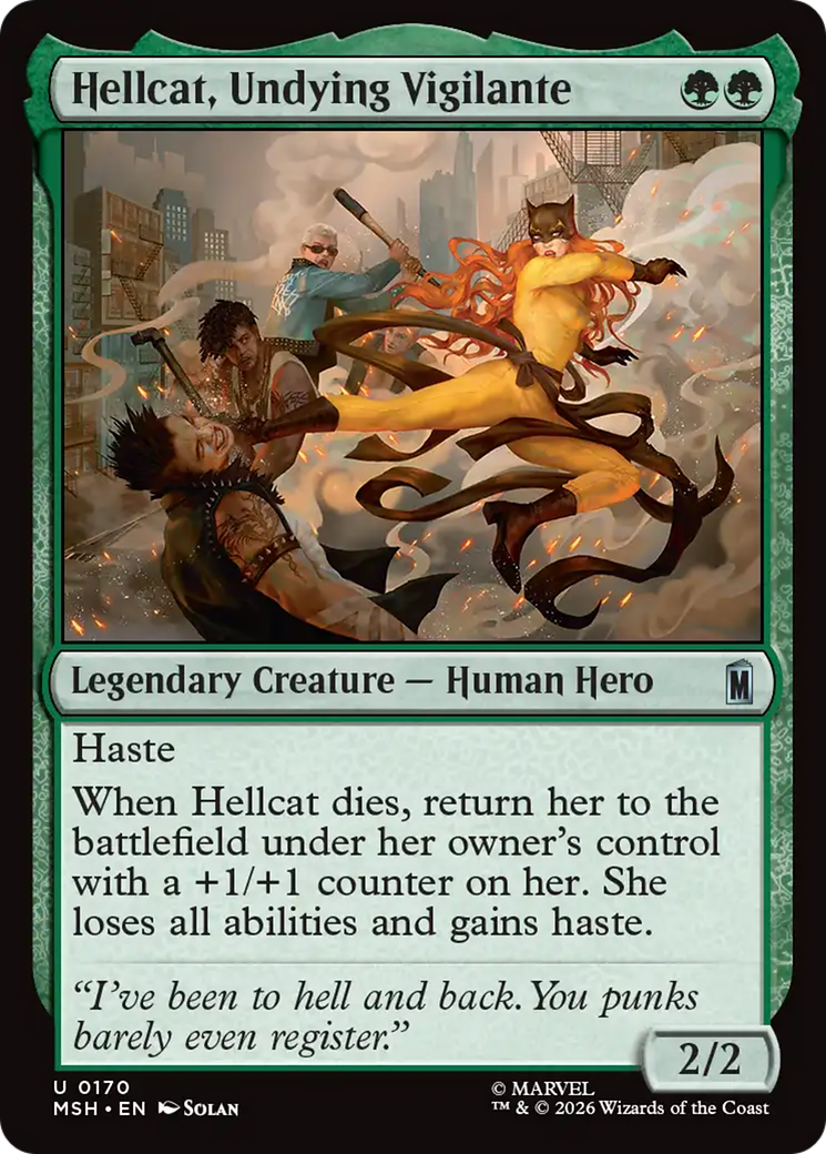 Hellcat, Undying Vigilante [Marvel Super Heroes] | Shuffle n Cut Hobbies & Games