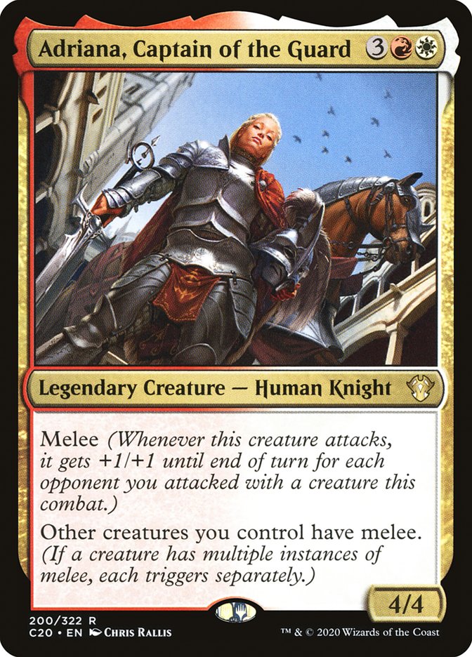 Adriana, Captain of the Guard [Commander 2020] | Shuffle n Cut Hobbies & Games
