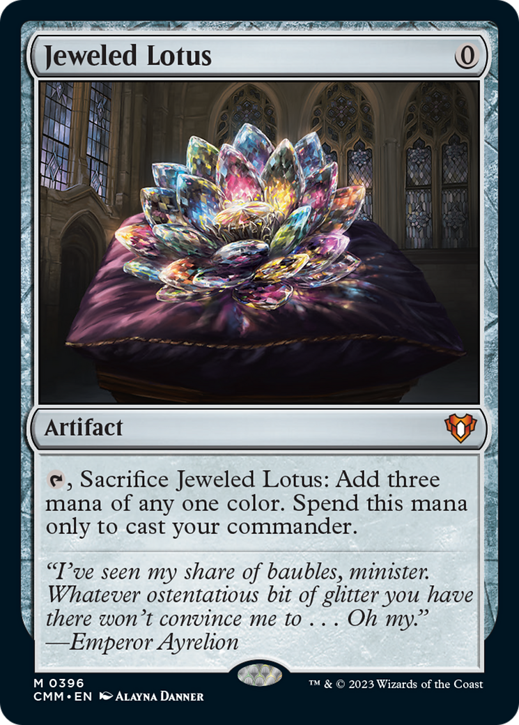 Jeweled Lotus [Commander Masters] | Shuffle n Cut Hobbies & Games