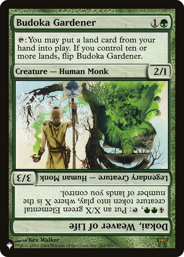 Budoka Gardener // Dokai, Weaver of Life [The List] | Shuffle n Cut Hobbies & Games