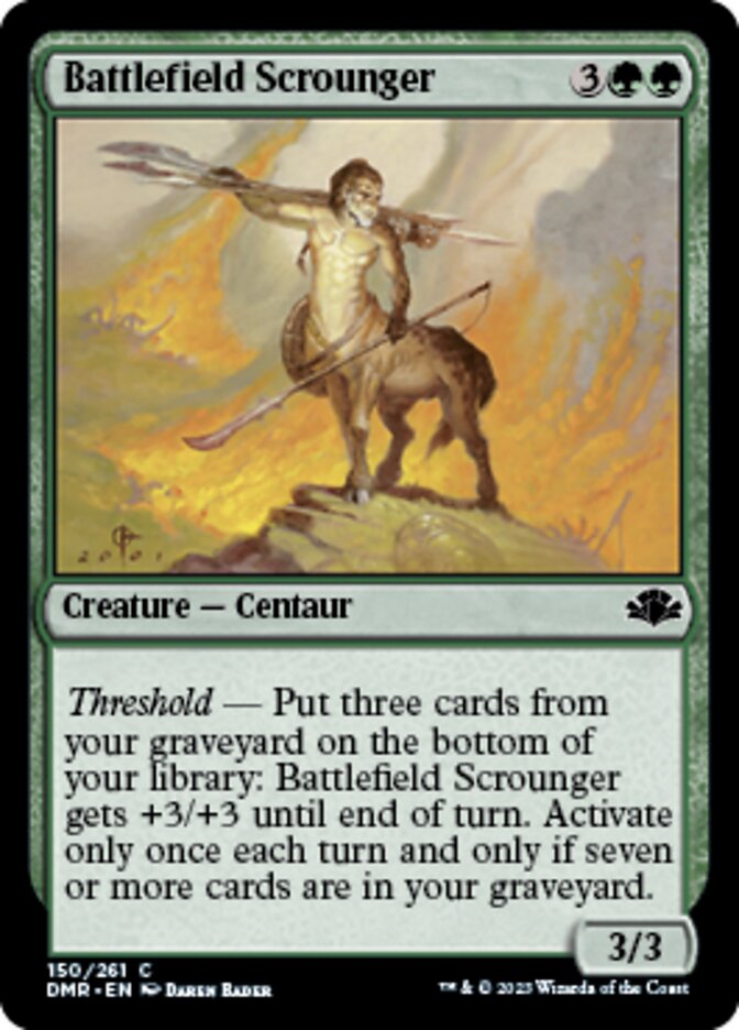 Battlefield Scrounger [Dominaria Remastered] | Shuffle n Cut Hobbies & Games