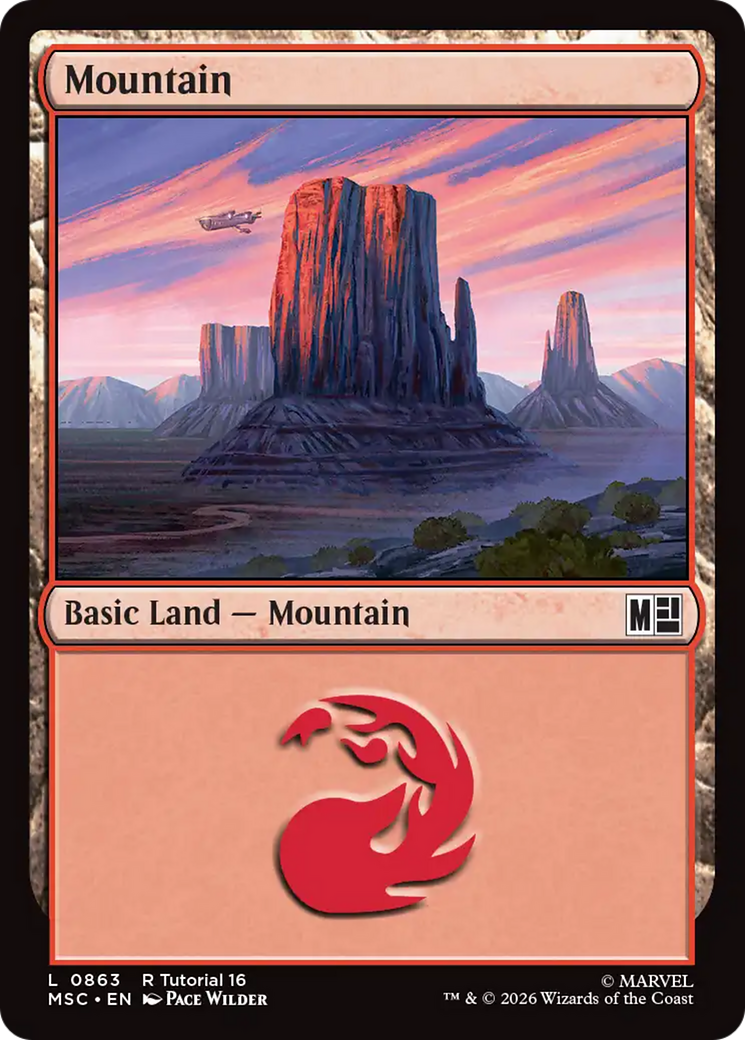 Mountain (0863) [Marvel Super Heroes Commander] | Shuffle n Cut Hobbies & Games