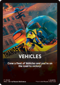 Vehicles Theme Card [Marvel Super Heroes Commander]