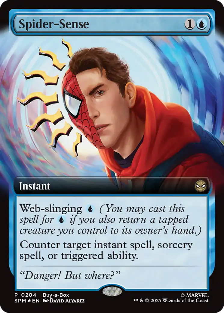 Spider-Sense (Extended Art) [Marvel's Spider-Man Promos] | Shuffle n Cut Hobbies & Games