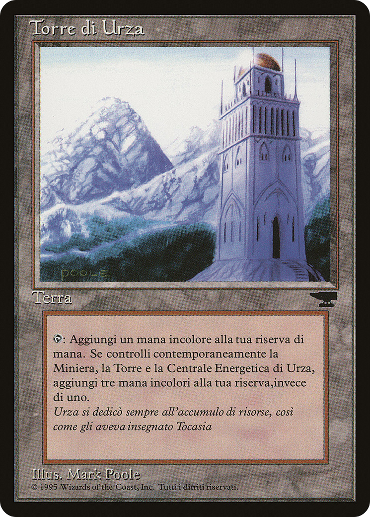 Urza's Tower (Plains) (Italian) - "Torre di Urza" [Renaissance] | Shuffle n Cut Hobbies & Games