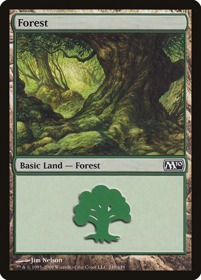 Forest (249) [Magic 2010] | Shuffle n Cut Hobbies & Games