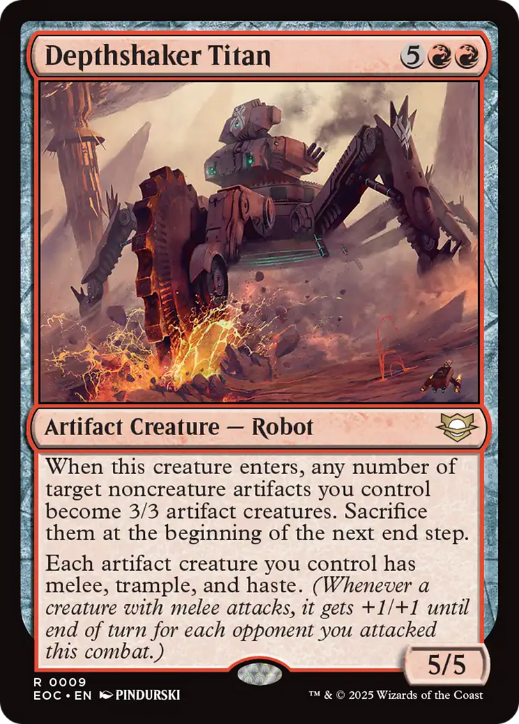 Depthshaker Titan [Edge of Eternities Commander] | Shuffle n Cut Hobbies & Games