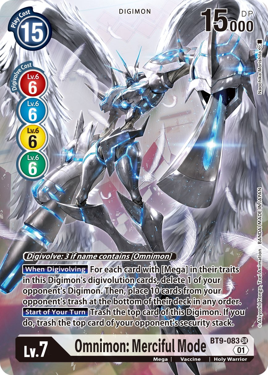 Omnimon: Merciful Mode [BT9-083] (Alternate Art) [X Record] | Shuffle n Cut Hobbies & Games