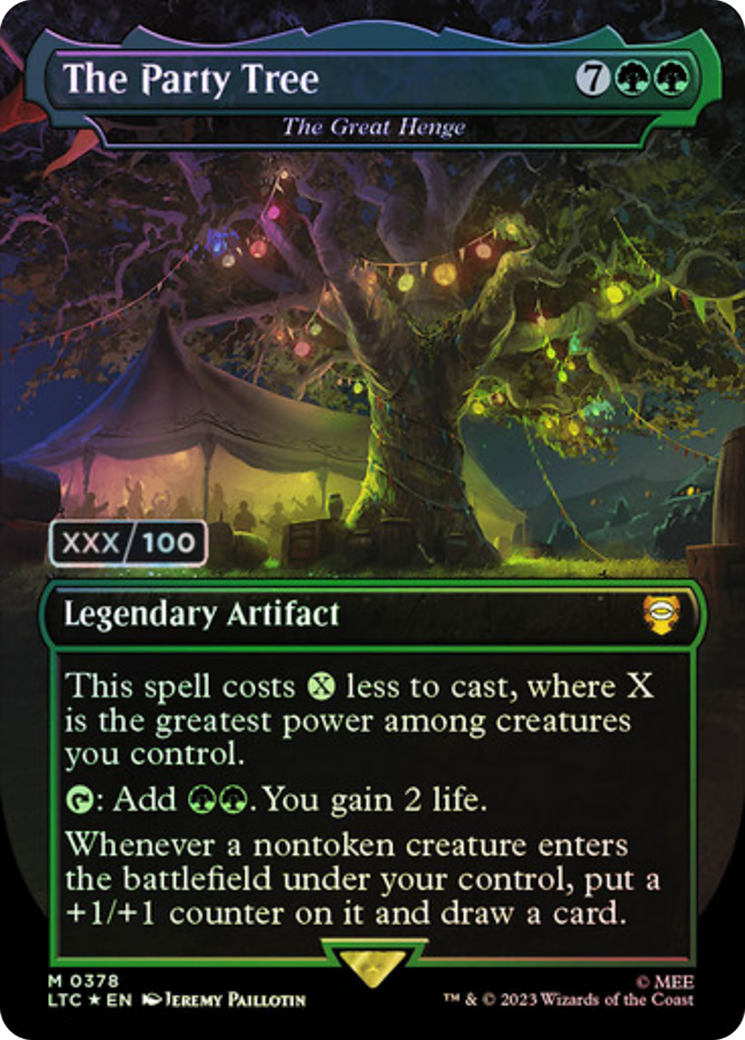 The Party Tree - The Great Henge (Serialized) [The Lord of the Rings: Tales of Middle-Earth Commander] | Shuffle n Cut Hobbies & Games
