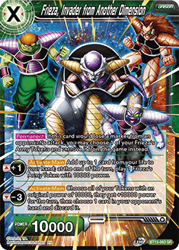 Frieza, Invader from Another Dimension (BT13-063) [Supreme Rivalry] | Shuffle n Cut Hobbies & Games