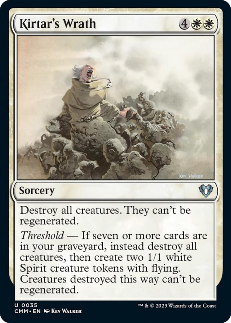 Kirtar's Wrath [Commander Masters] | Shuffle n Cut Hobbies & Games