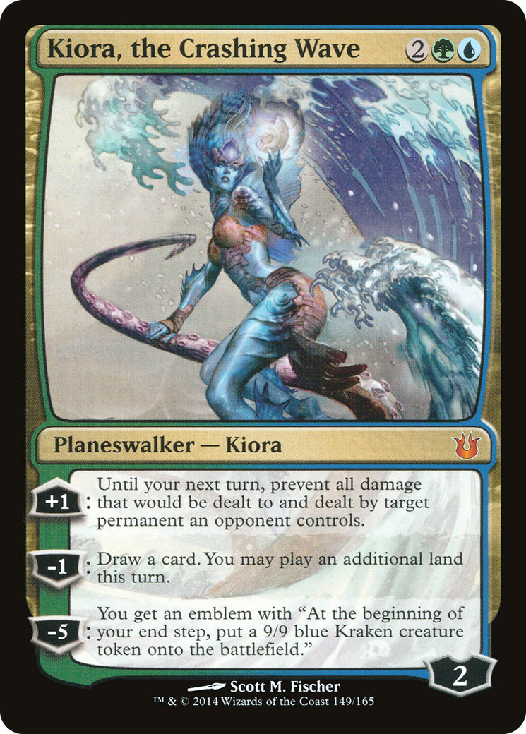 Kiora, the Crashing Wave (JAP) [Born of the Gods] | Shuffle n Cut Hobbies & Games