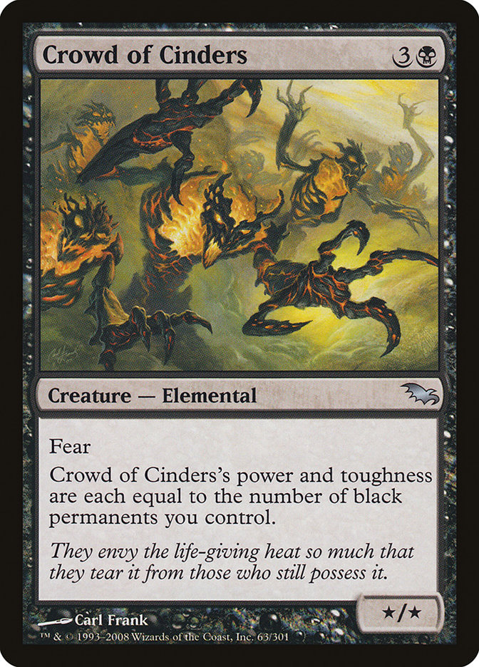 Crowd of Cinders [Shadowmoor] | Shuffle n Cut Hobbies & Games