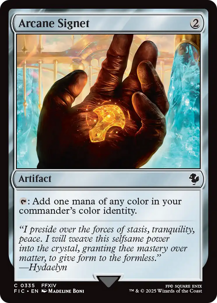 Arcane Signet (0335) [FINAL FANTASY Commander] | Shuffle n Cut Hobbies & Games