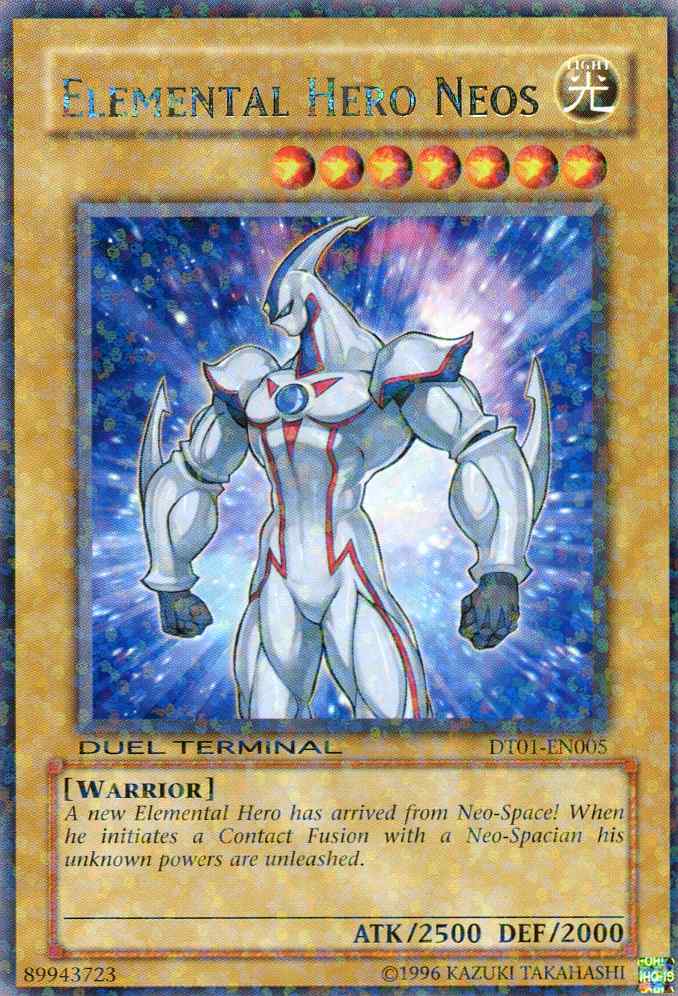 Elemental Hero Neos [DT01-EN005] Rare | Shuffle n Cut Hobbies & Games