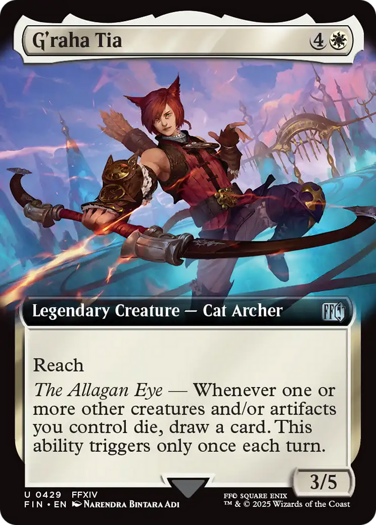 G'raha Tia (Extended Art) [FINAL FANTASY] | Shuffle n Cut Hobbies & Games