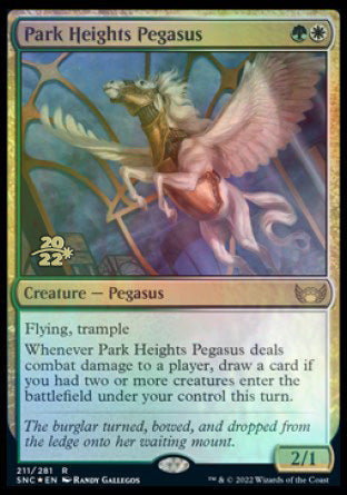 Park Heights Pegasus [Streets of New Capenna Prerelease Promos] | Shuffle n Cut Hobbies & Games