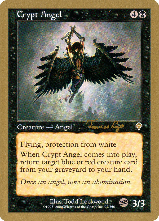 Crypt Angel (Tom van de Logt) (SB) [World Championship Decks 2001] | Shuffle n Cut Hobbies & Games