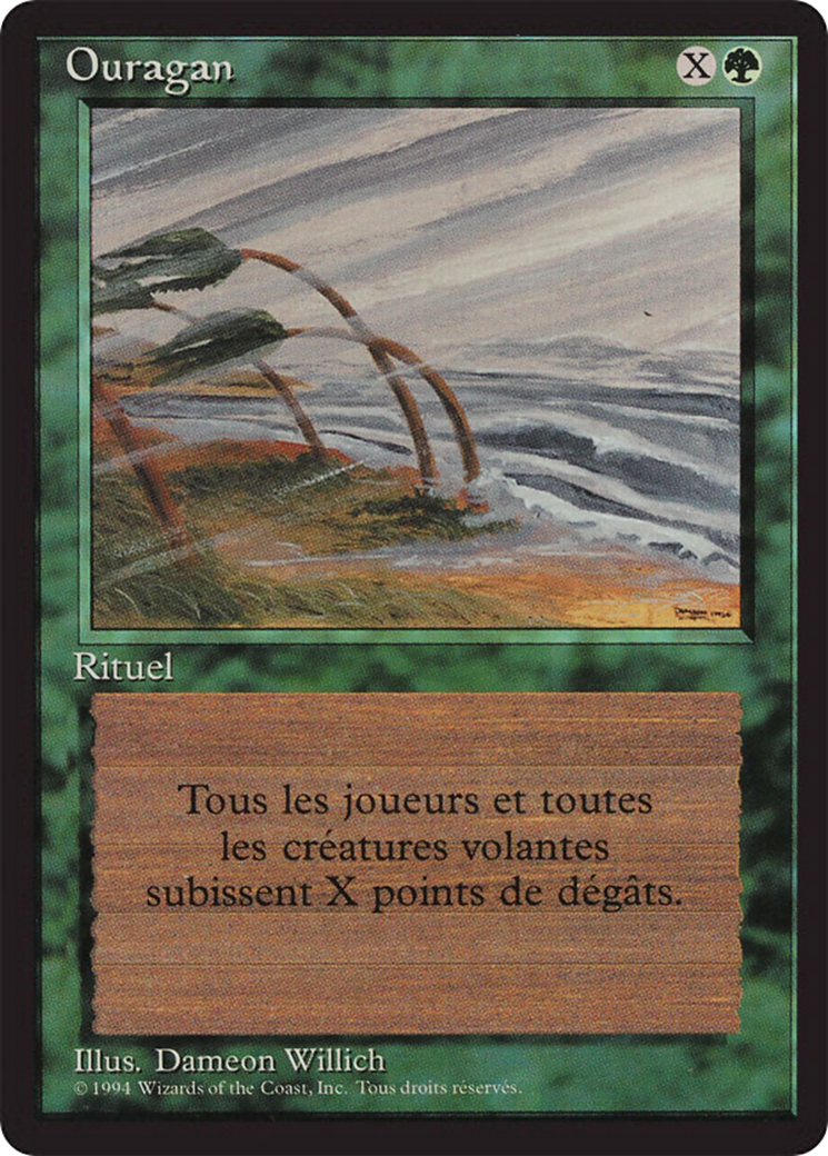Hurricane [Foreign Black Border] | Shuffle n Cut Hobbies & Games