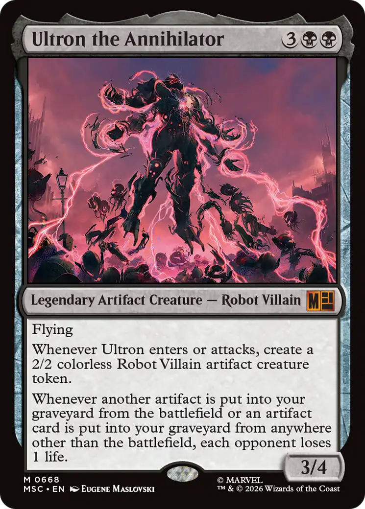 Ultron the Annihilator [Marvel Super Heroes Commander] | Shuffle n Cut Hobbies & Games
