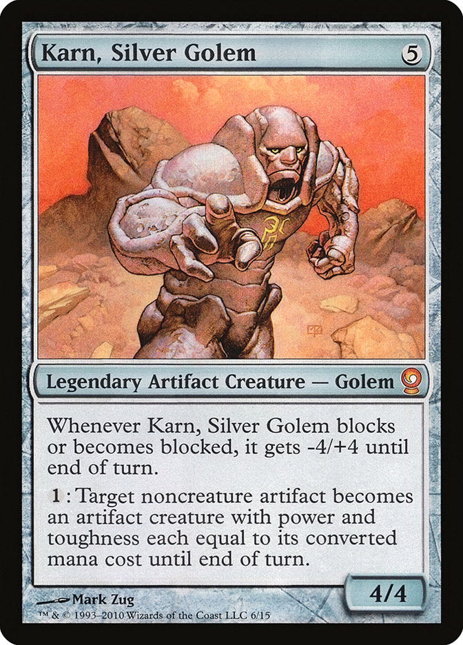 Karn, Silver Golem [From the Vault: Relics] | Shuffle n Cut Hobbies & Games