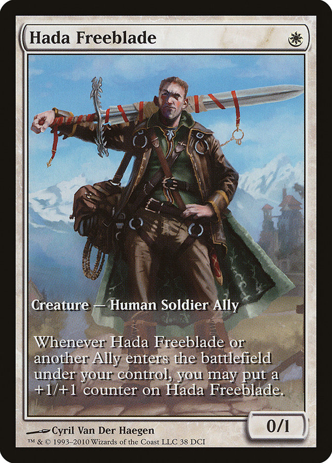 Hada Freeblade (Extended Art) [Worldwake Promos] | Shuffle n Cut Hobbies & Games