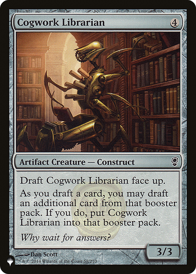 Cogwork Librarian [The List] | Shuffle n Cut Hobbies & Games