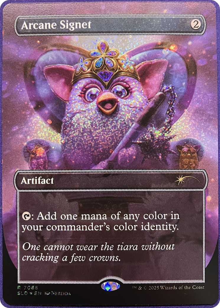 Arcane Signet (7068) (Confetti Foil) [Secret Lair Drop Series] | Shuffle n Cut Hobbies & Games