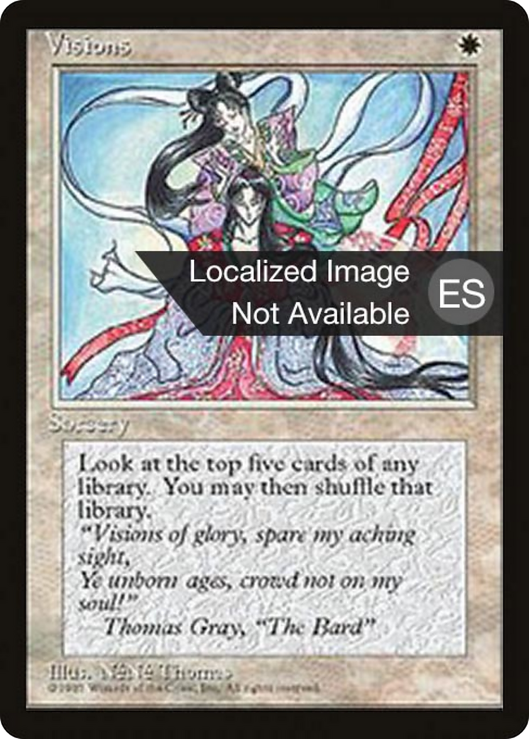 Visions [Fourth Edition Foreign Black Border] | Shuffle n Cut Hobbies & Games