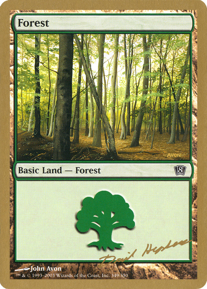 Forest (dh349) (Dave Humpherys) [World Championship Decks 2003] | Shuffle n Cut Hobbies & Games