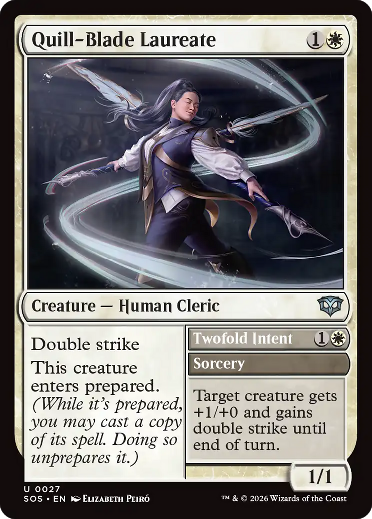 Quill-Blade Laureate [Secrets of Strixhaven] | Shuffle n Cut Hobbies & Games