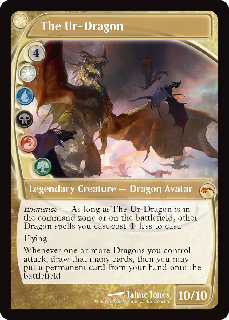The Ur-Dragon (Retro Frame) [Secret Lair Drop Series] | Shuffle n Cut Hobbies & Games